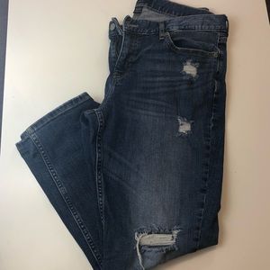 Banana Republic Distressed Boyfriend Jean
